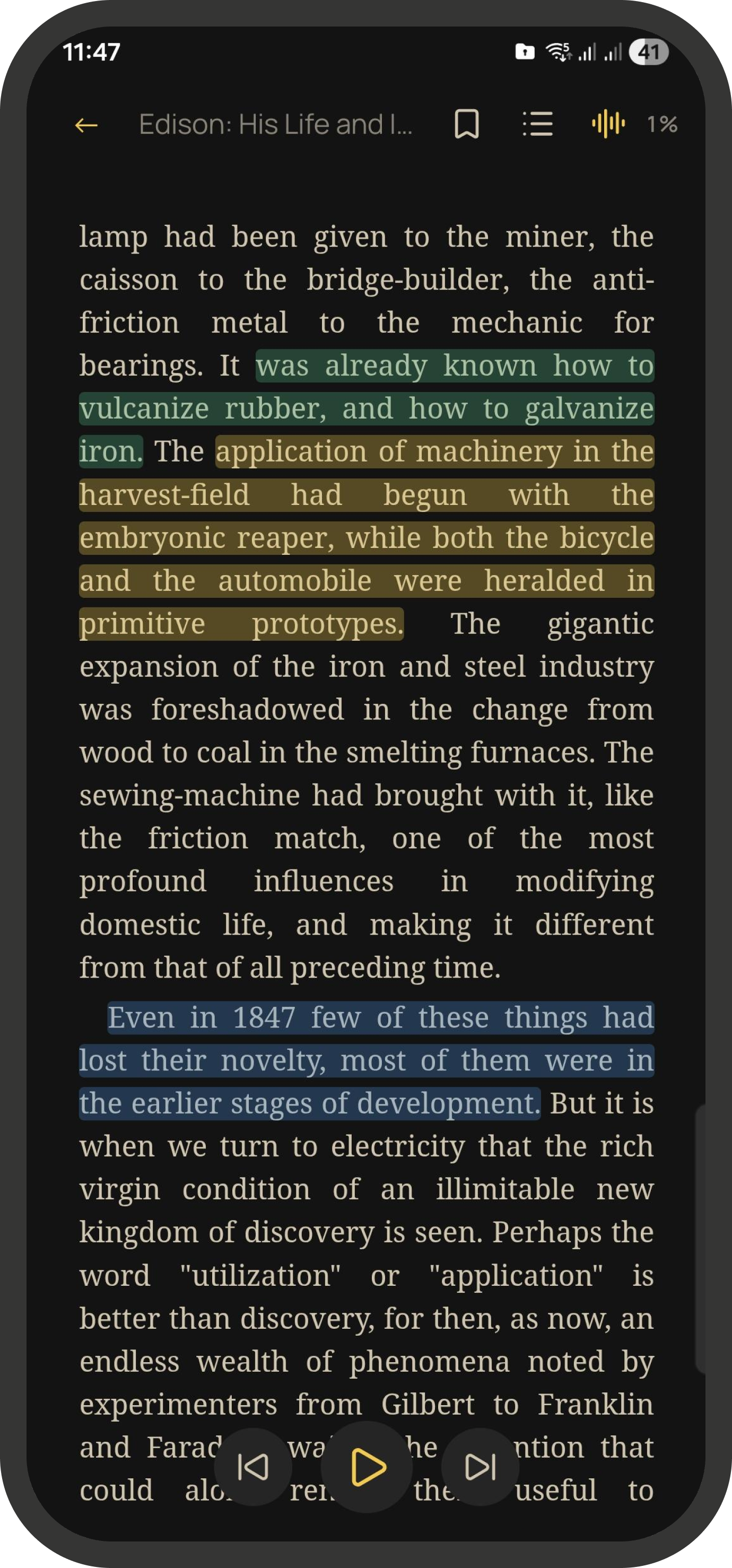 Open Citadel EPUB Reader on Android