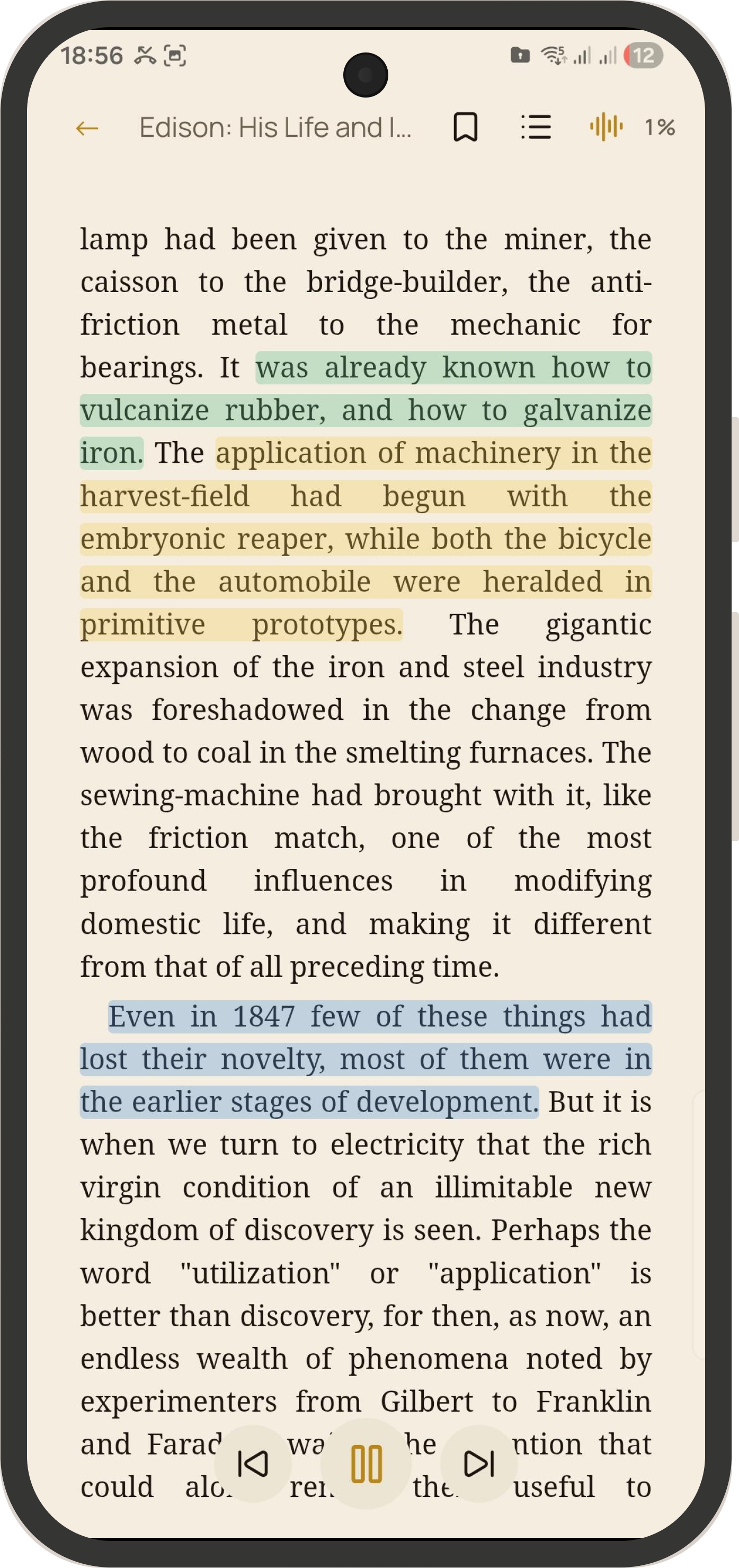 Open Citadel EPUB Reader on Android